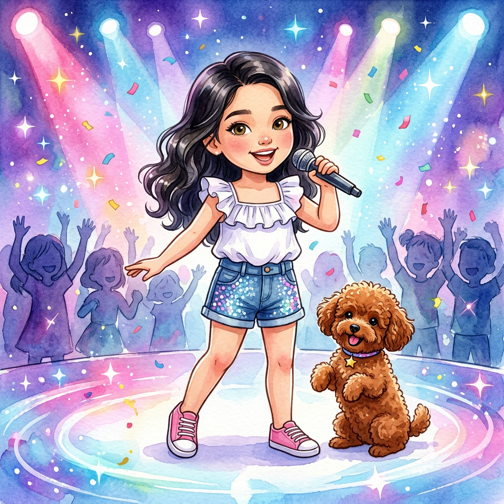 Cover of Olivia and Simba become K-Pop stars!
